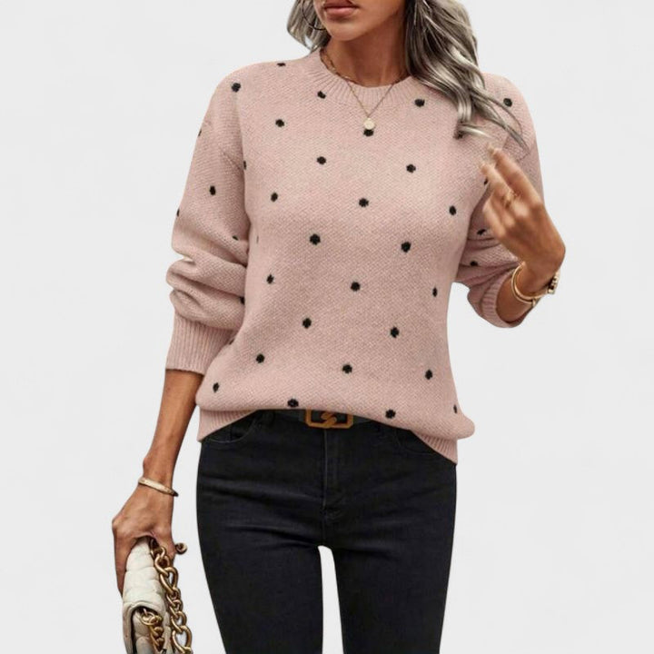 Margot Biarritz - Pull en maille à pois