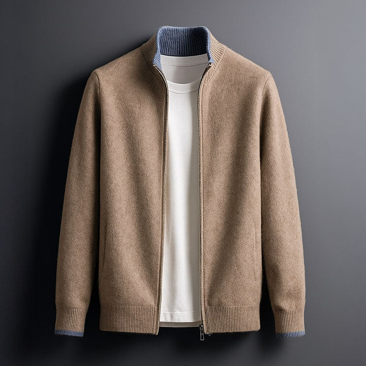 Margot Biarritz - Pull zippé homme