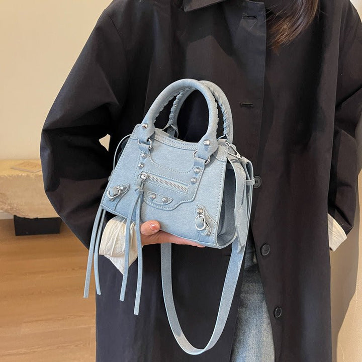 Margot Biarritz - Sac en denim bleu Horizon