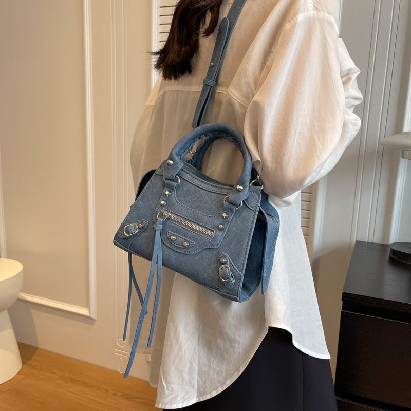 Margot Biarritz - Sac en denim bleu Horizon