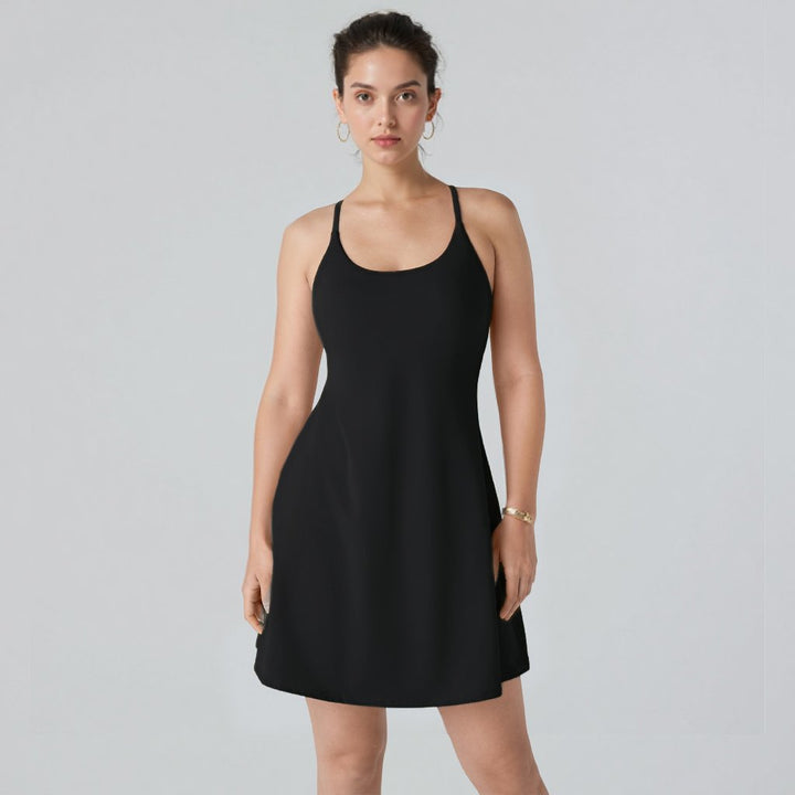 Margot Biarritz - Robe de sport avec shorts intégrés uniques