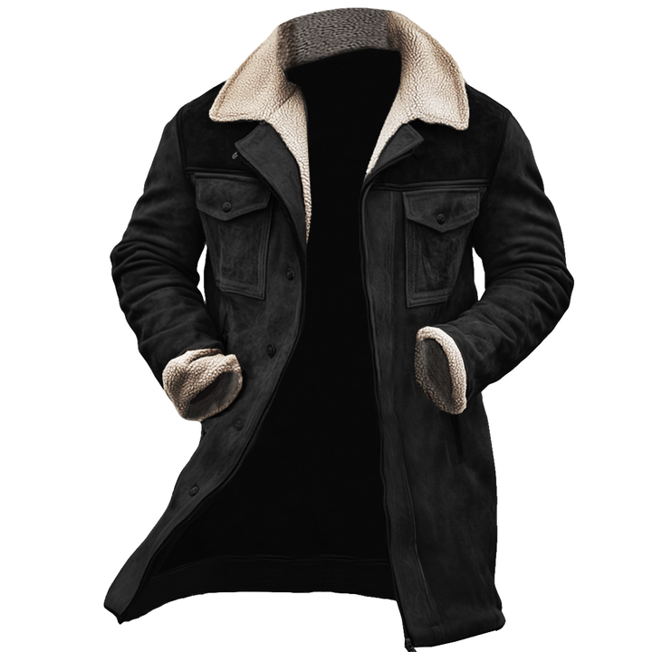 Margot Biarritz - Manteau long classique pour homme