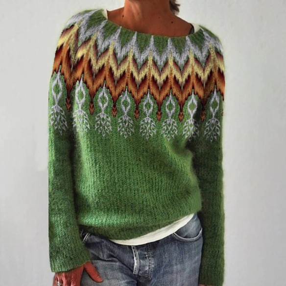 Margot Biarritz - Pull d'Inspiration Rétro