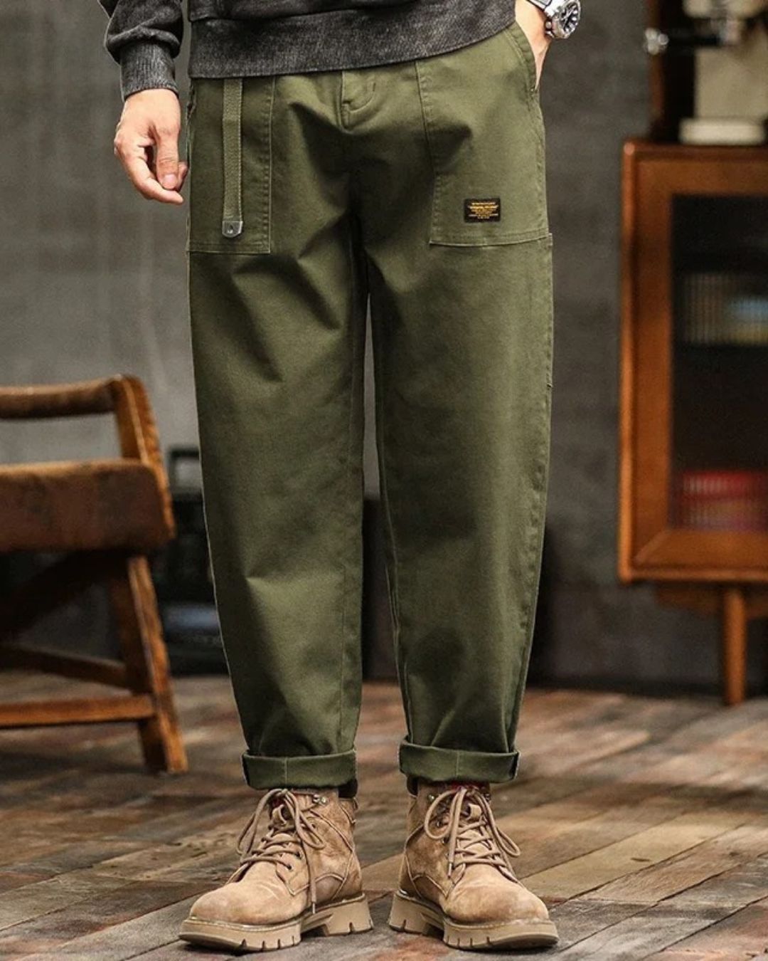 Margot Biarritz - Pantalon cargo classique