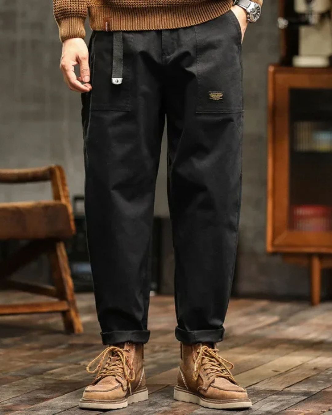 Margot Biarritz - Pantalon cargo classique