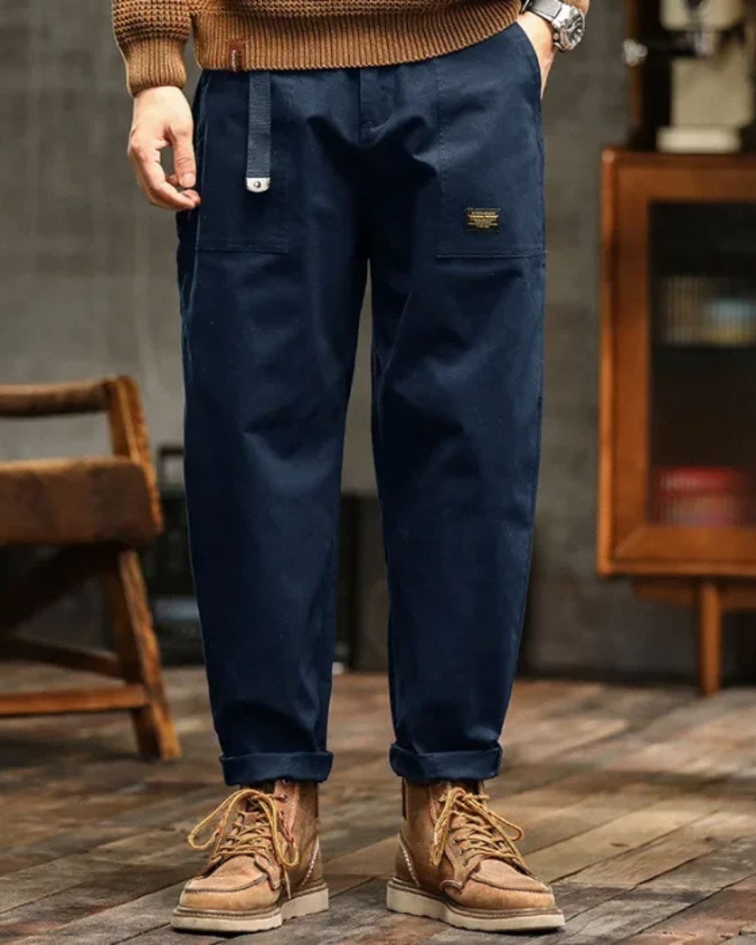 Margot Biarritz - Pantalon cargo classique