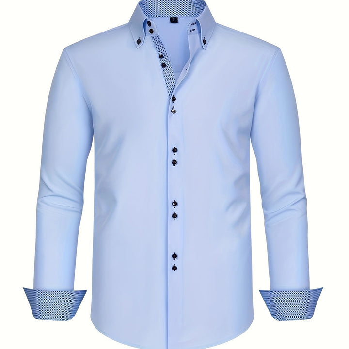 Margot Biarritz - Chemise élégante légère avec détails contrastés
