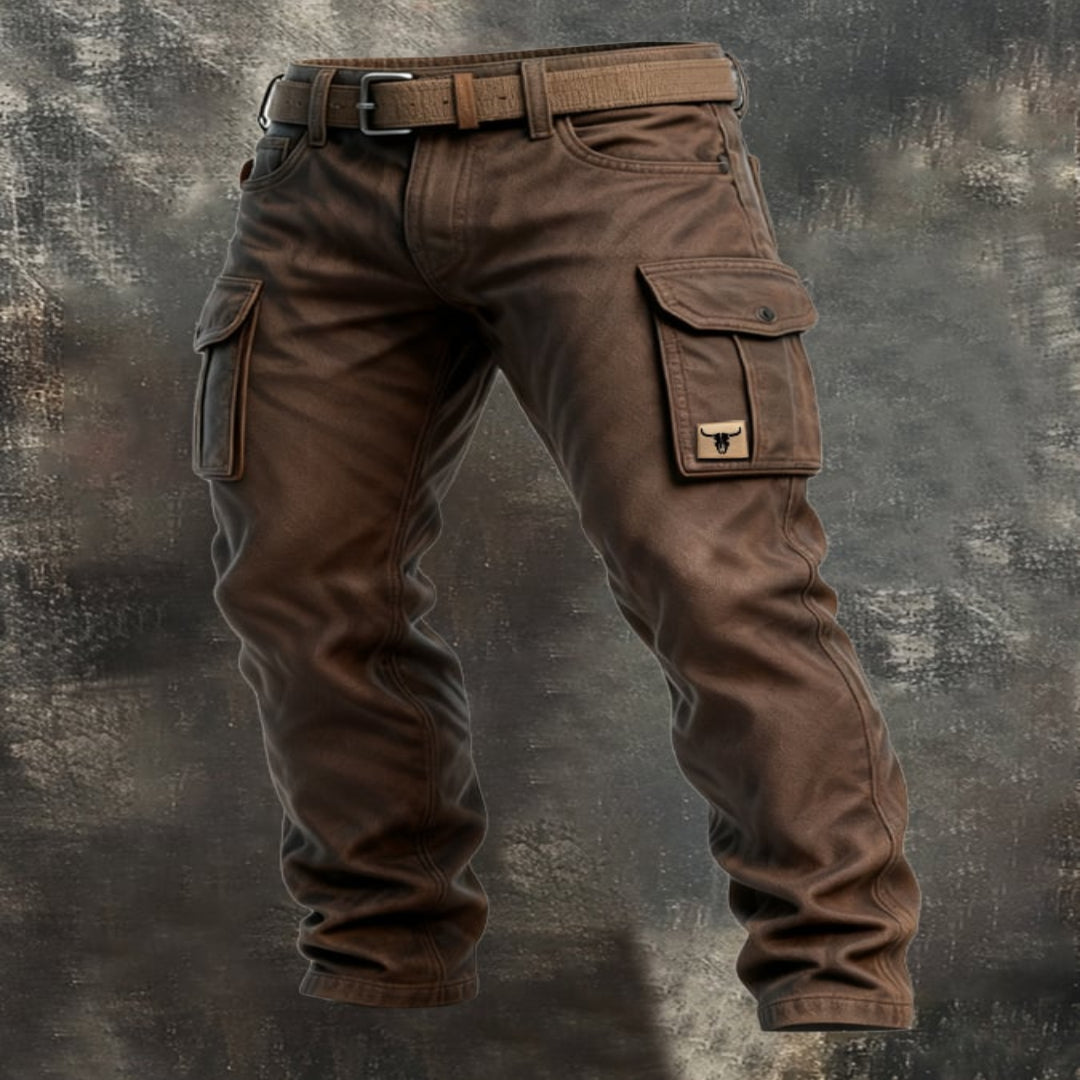 Margot Biarritz - Pantalon cargo doublé