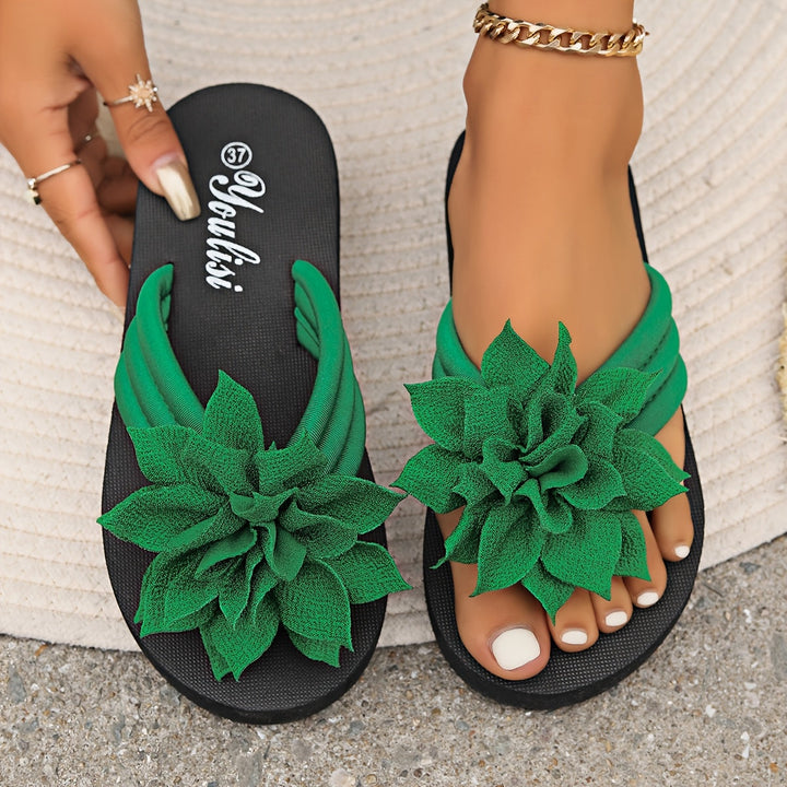 Margot Biarritz - Sandales Fleur Élégante Livia