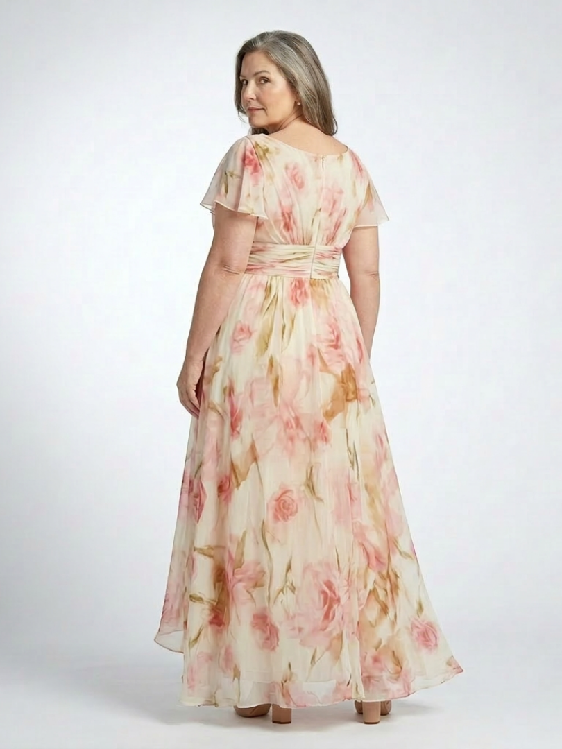 Margot Biarritz - Robe Maxi Fleurie Elara