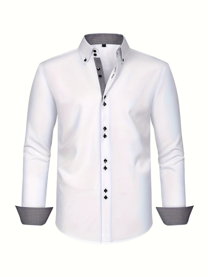 Margot Biarritz - Chemise élégante légère avec détails contrastés