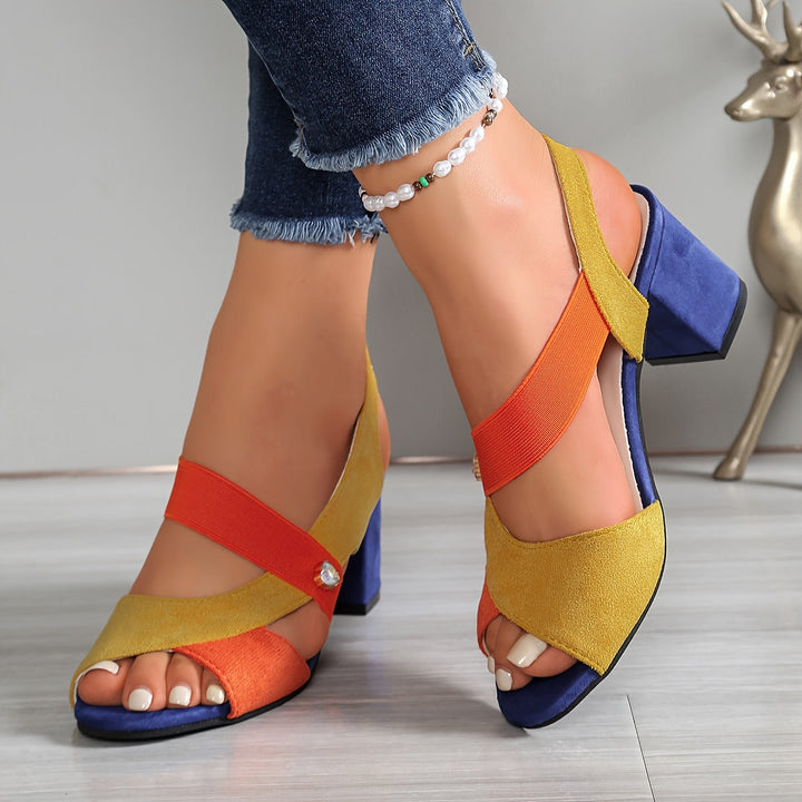 Margot Biarritz - Sandales orthopédiques élégantes colorées Sofia