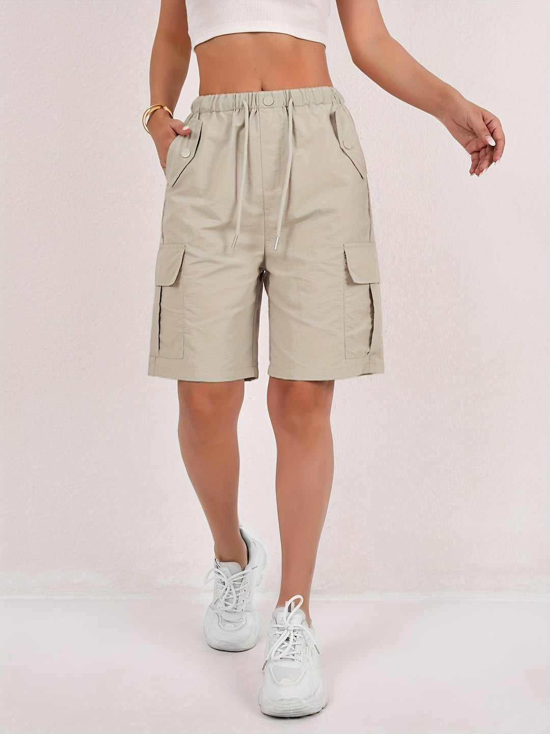 Margot Biarritz - Short Cargo Légers à Séchage Rapide Daisy