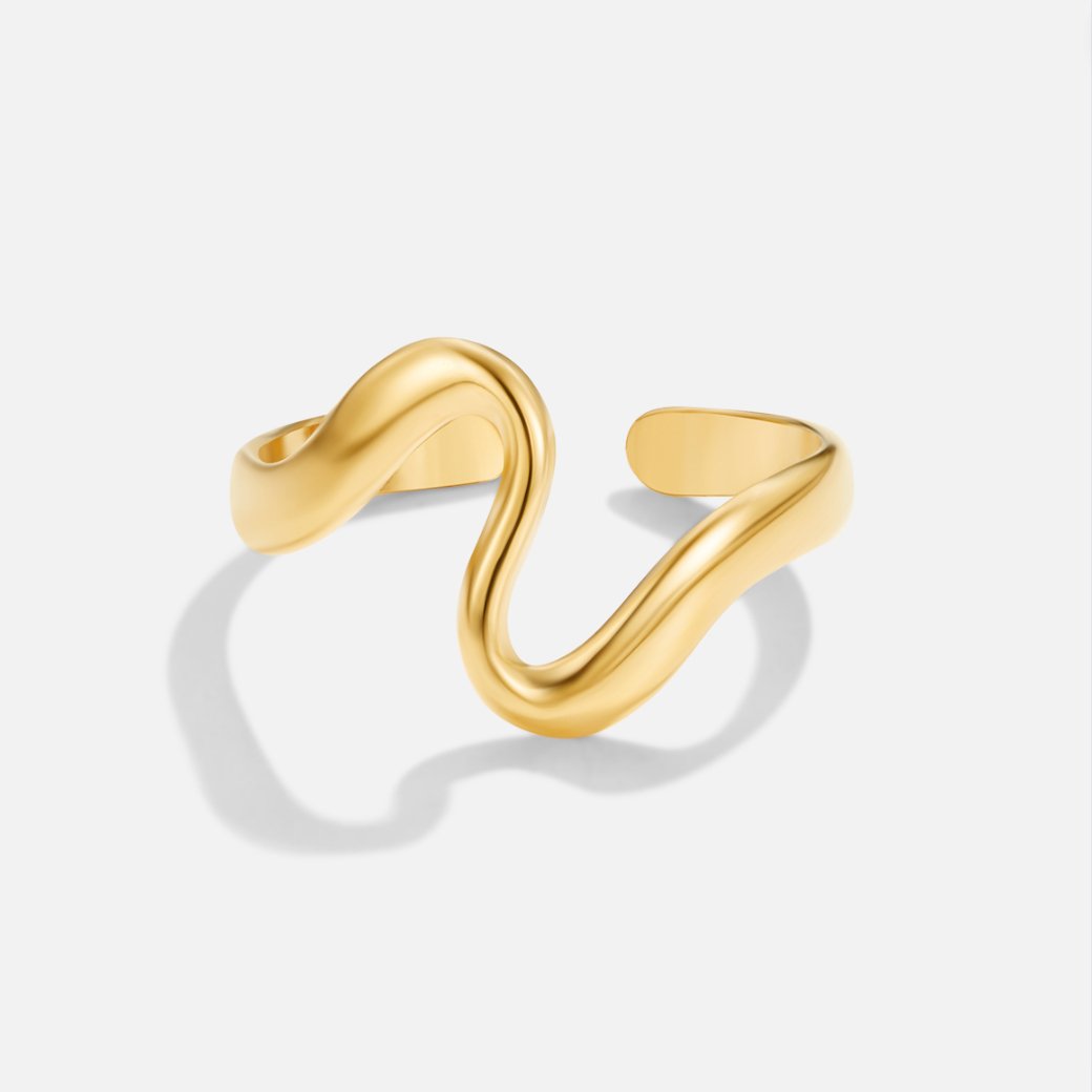 Margot Biarritz - Bague Onda Dorata