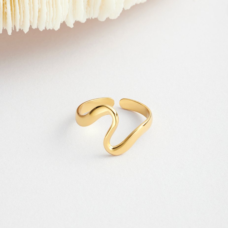 Margot Biarritz - Bague Onda Dorata