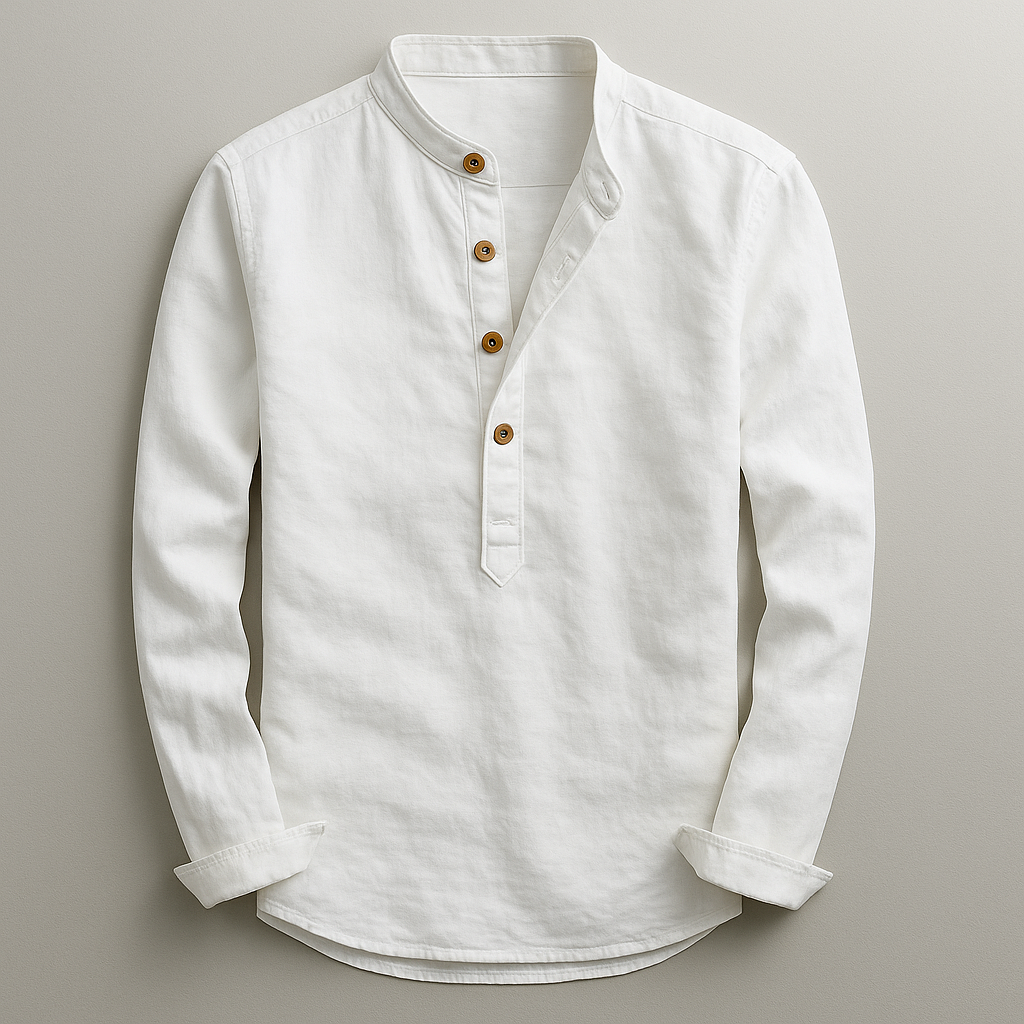Margot Biarritz - Chemise élégante à manches longues pour homme