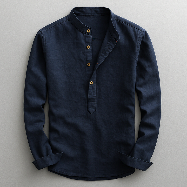 Margot Biarritz - Chemise élégante à manches longues pour homme