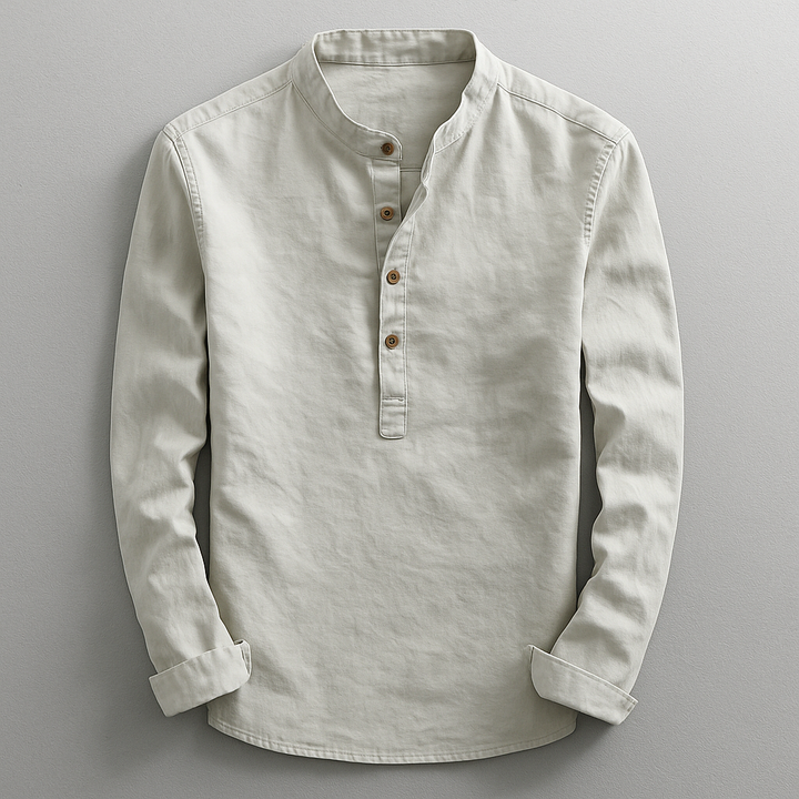 Margot Biarritz - Chemise élégante à manches longues pour homme