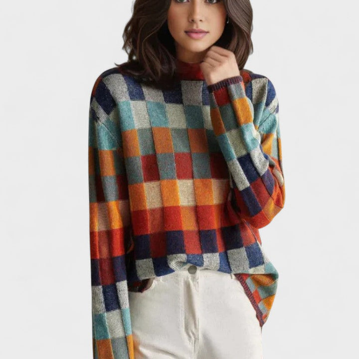 Margot Biarritz - Pull en laine à col montant