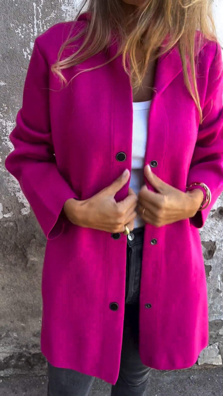 Margot Biarritz - Gilet long chic avec capuche