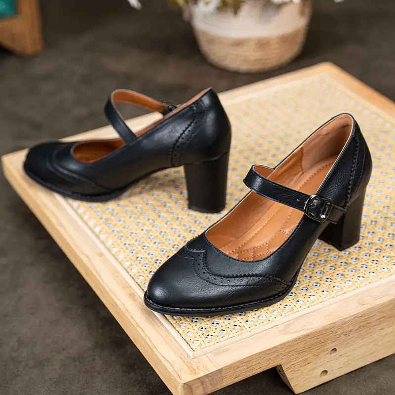 Margot Biarritz - Chaussures à Talons en Cuir