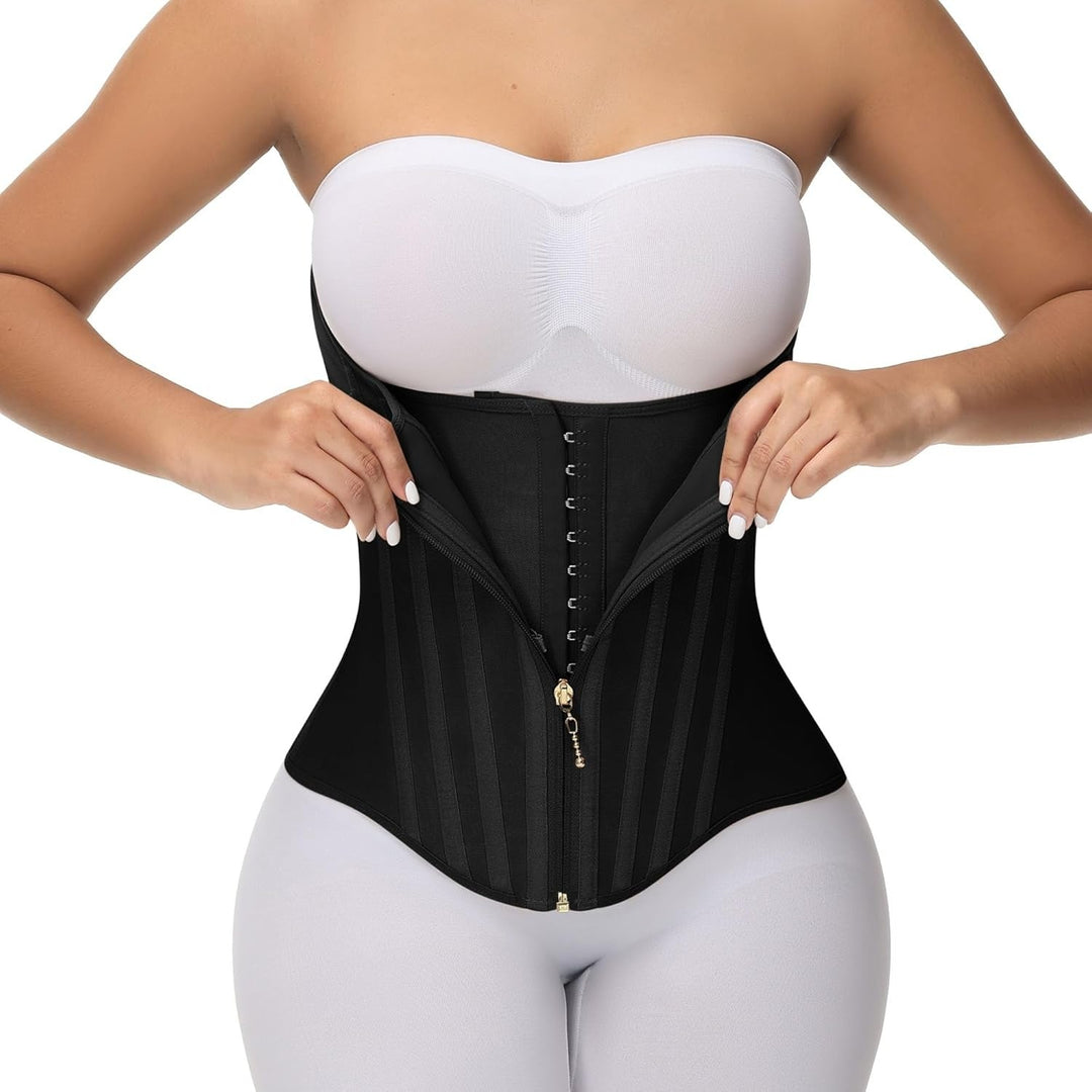 Margot Biarritz - Corset taille haute à compression forte avec baleines courbées