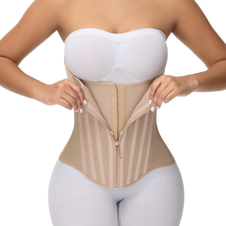 Margot Biarritz - Corset taille haute à compression forte avec baleines courbées