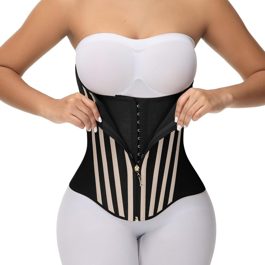Margot Biarritz - Corset taille haute à compression forte avec baleines courbées