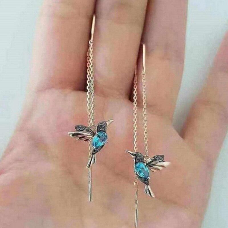 Margot Biarritz - Boucles d'oreilles colibri