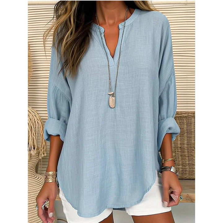 Margot Biarritz - Blouse Chic Col V Alicia