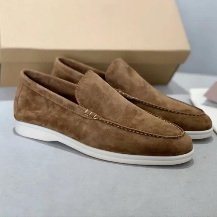 Margot Biarritz - Mocassins en suède élégants