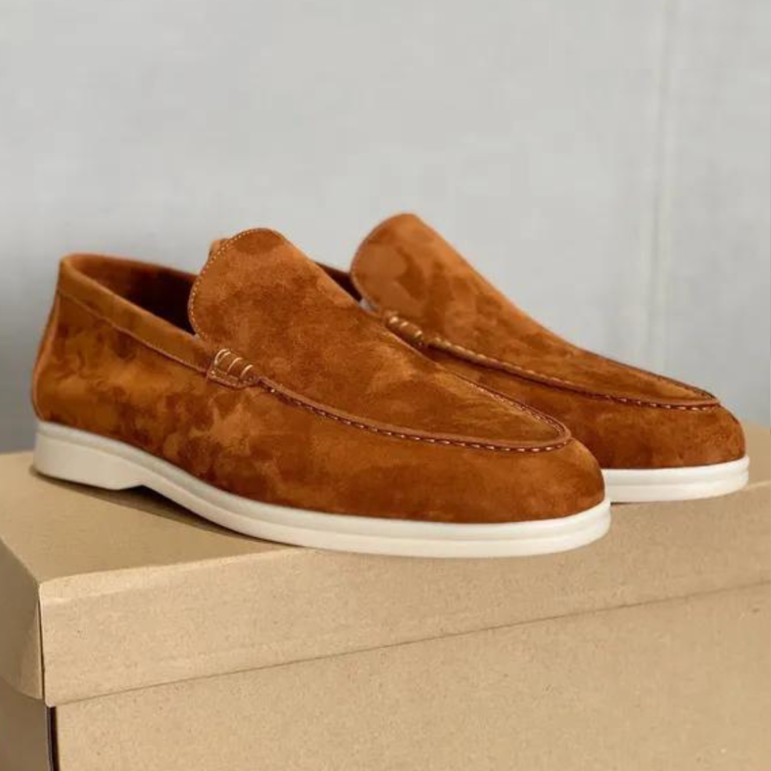 Margot Biarritz - Mocassins en suède élégants