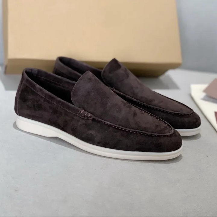 Margot Biarritz - Mocassins en suède élégants