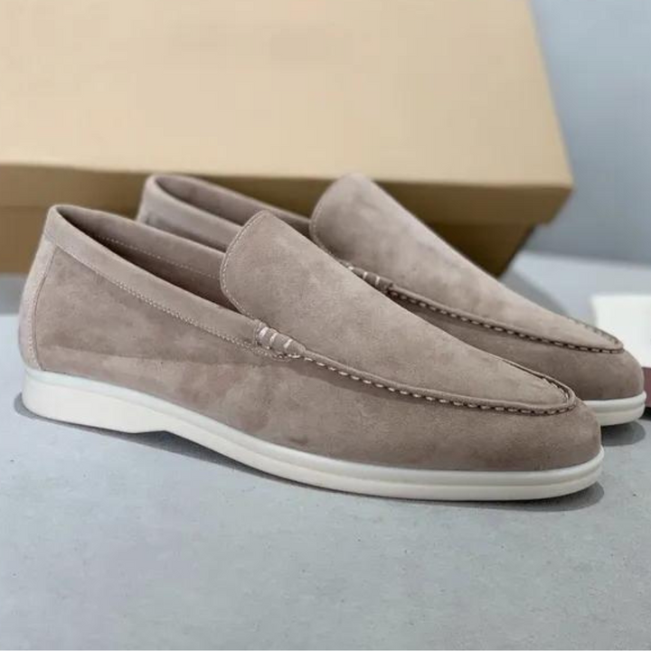 Margot Biarritz - Mocassins en suède élégants