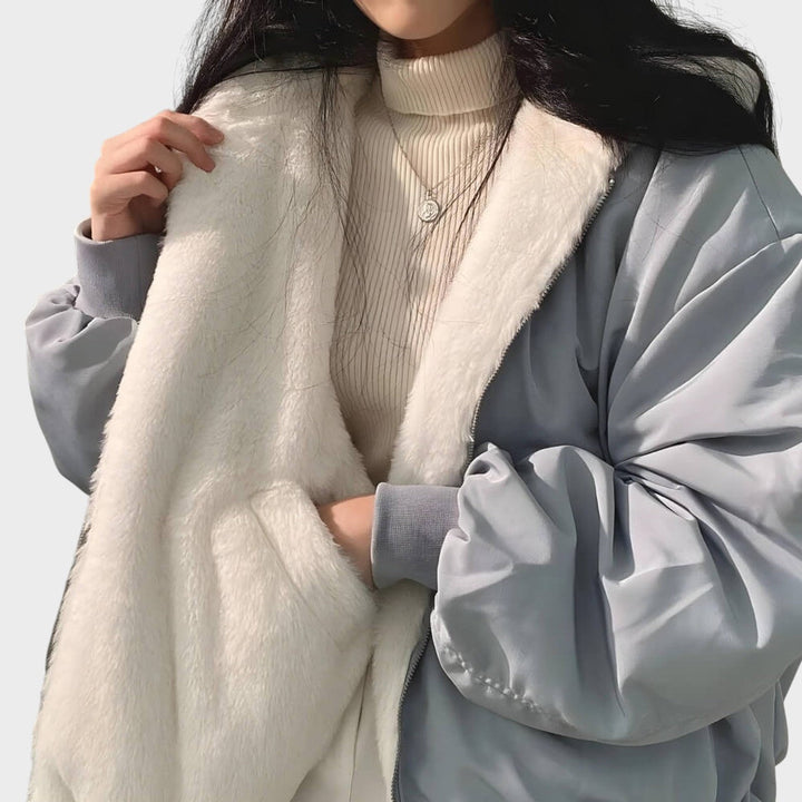 Margot Biarritz - Veste à Capuche Réversible