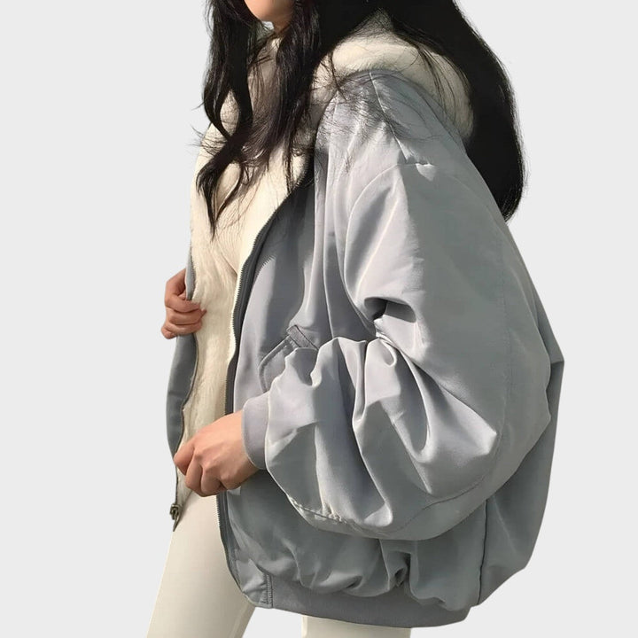 Margot Biarritz - Veste à Capuche Réversible