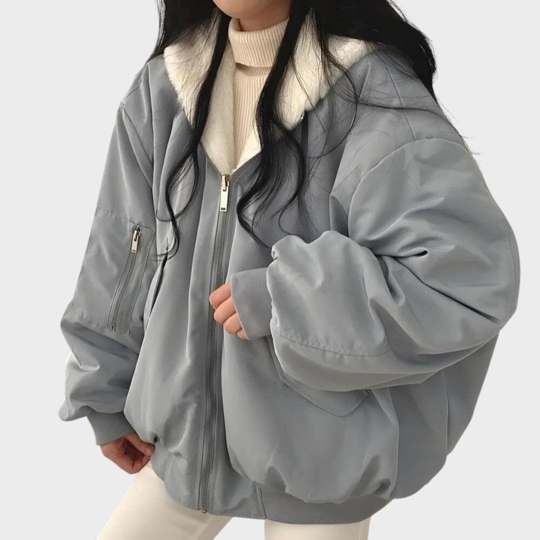 Margot Biarritz - Veste à Capuche Réversible