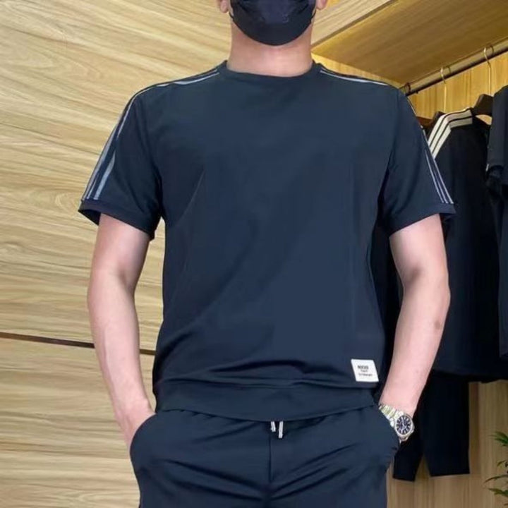 Margot Biarritz - Ensemble homme en matériau de luxe avec élastique