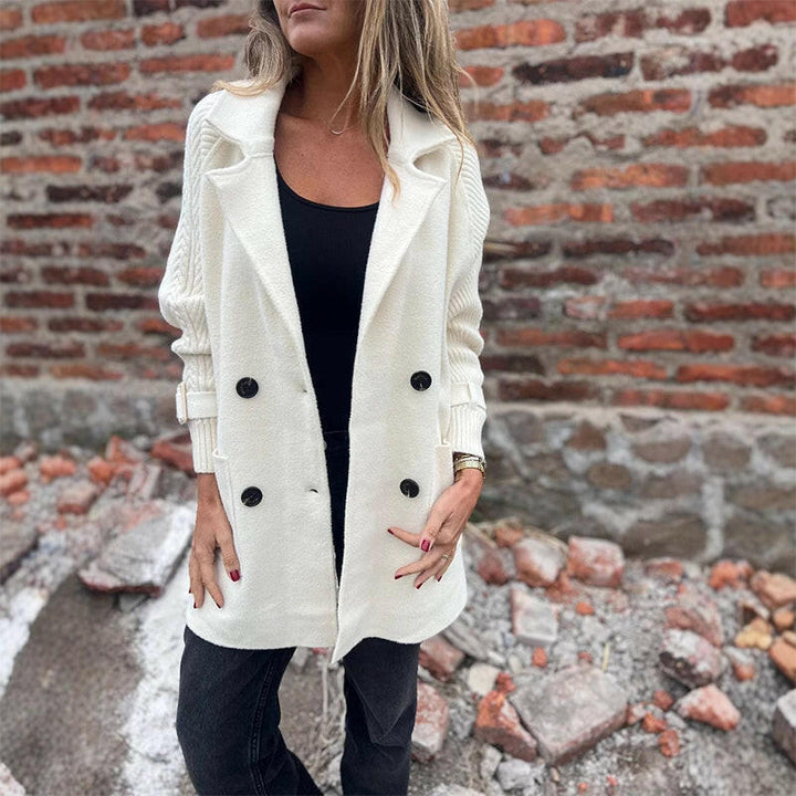Margot Biarritz - Manteau mi-long à double boutonnage