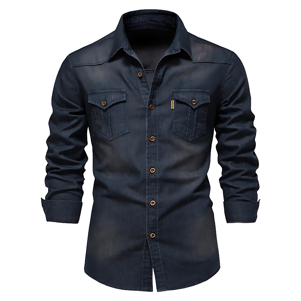 Margot Biarritz - Chemise en denim pour homme