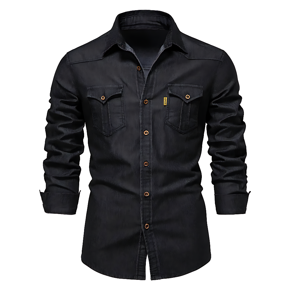 Margot Biarritz - Chemise en denim pour homme