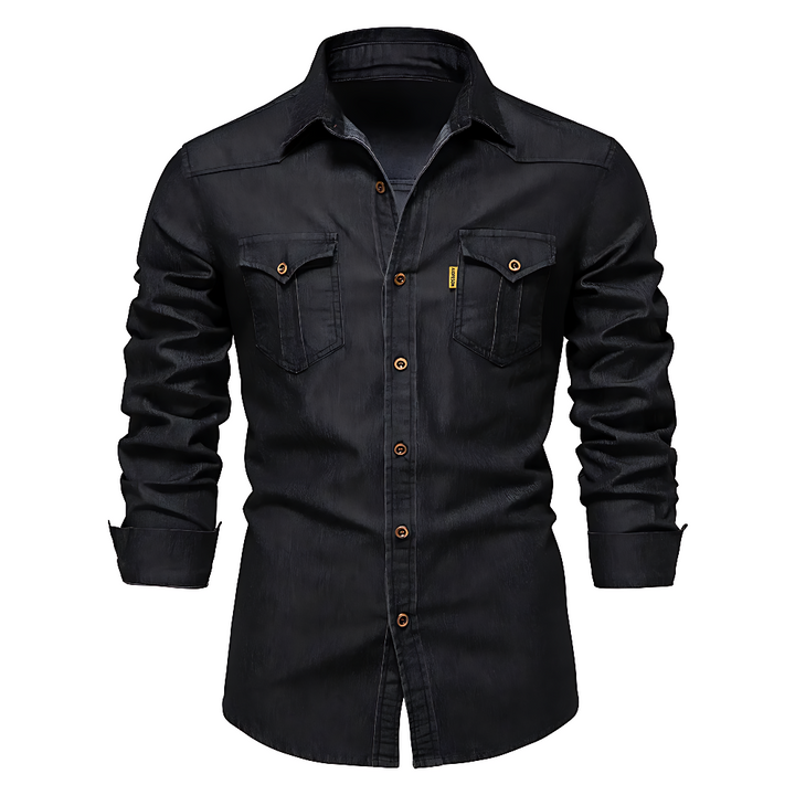 Margot Biarritz - Chemise en denim pour homme