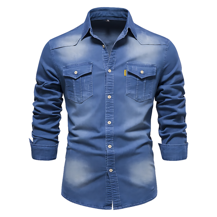 Margot Biarritz - Chemise en denim pour homme