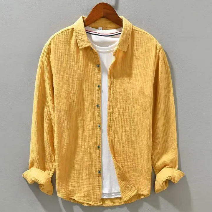 Margot Biarritz - Chemise élégante en coton doux comme de la soie