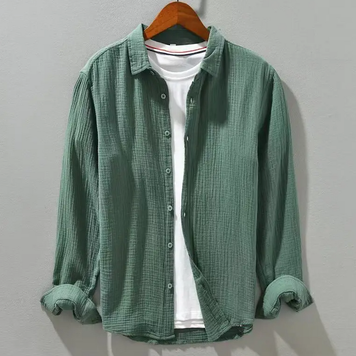 Margot Biarritz - Chemise élégante en coton doux comme de la soie