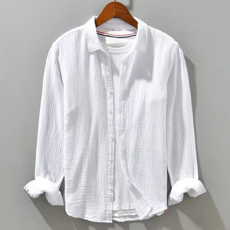 Margot Biarritz - Chemise élégante en coton doux comme de la soie
