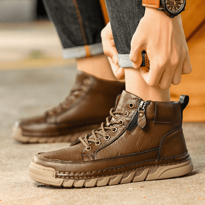 Margot Biarritz - Bottes en cuir pour homme