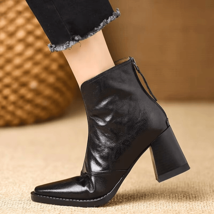Margot Biarritz - Bottines Élégantes à Talon Moyen