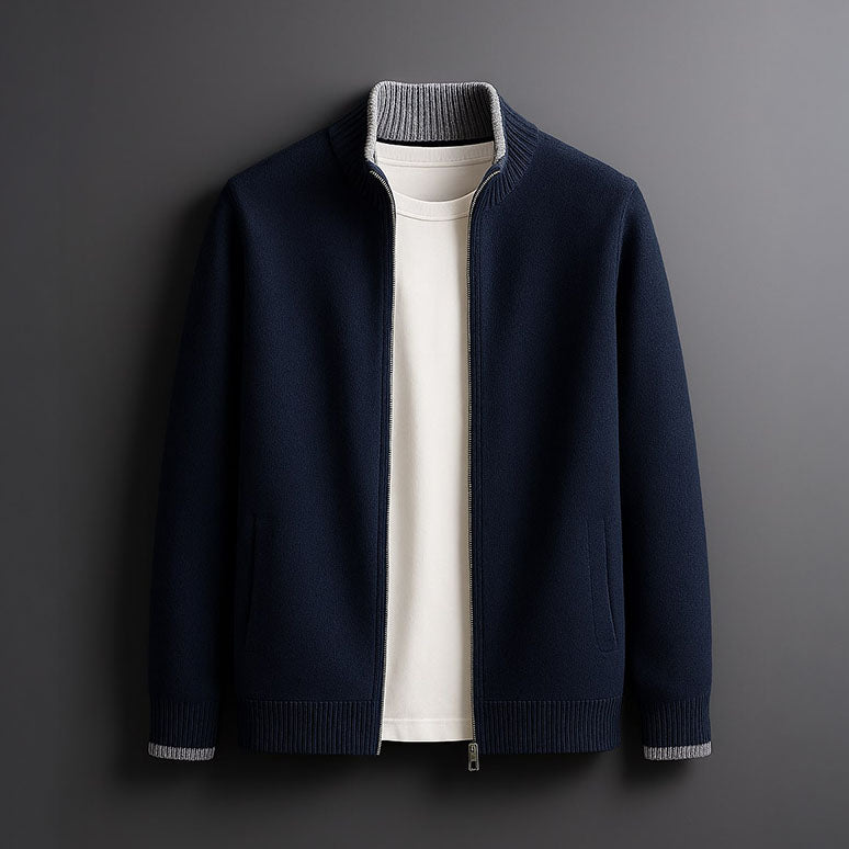 Margot Biarritz - Pull zippé homme